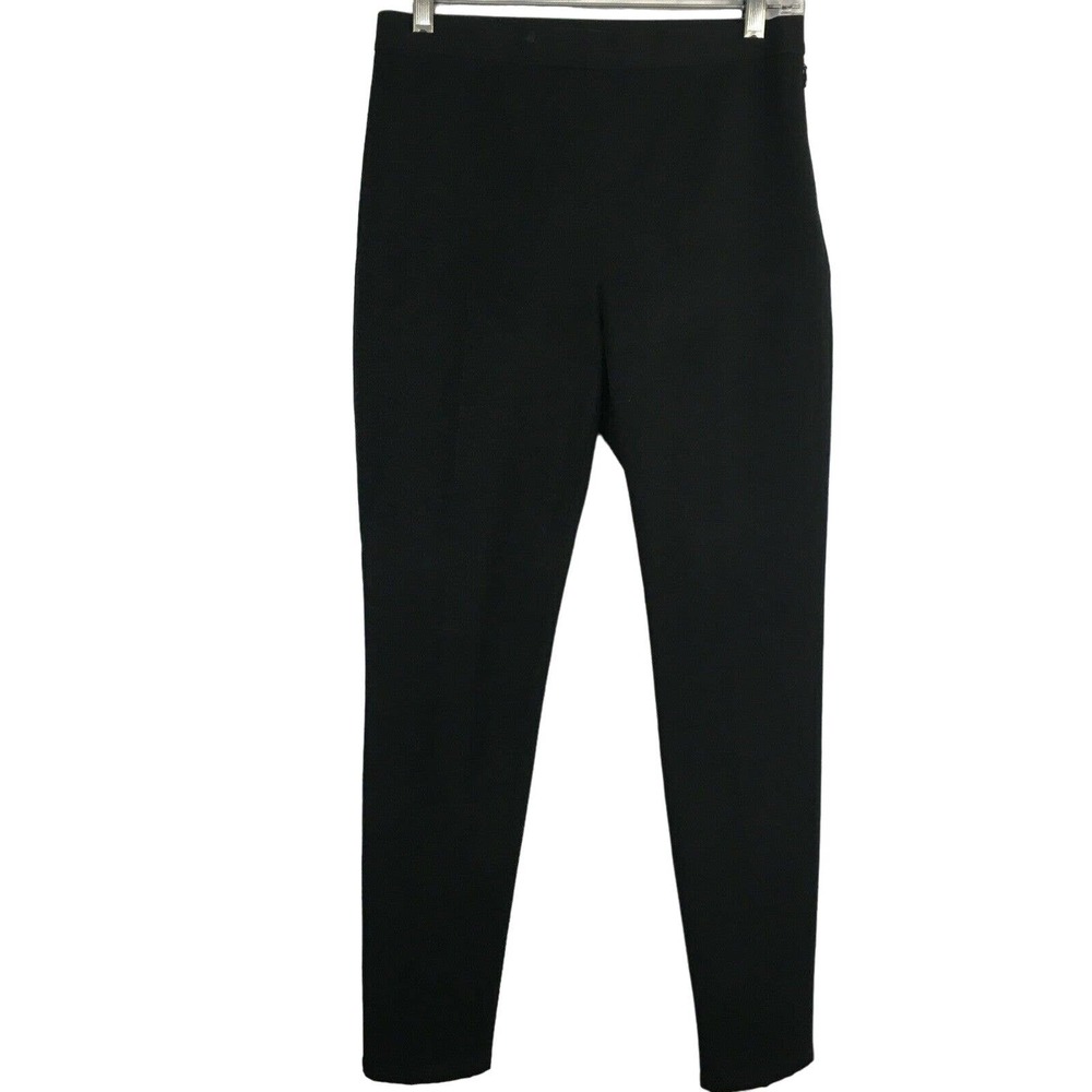Banana Republic Pants Womens Sz 6 Black Slim Stretch Zipper Ankle‎ Dress